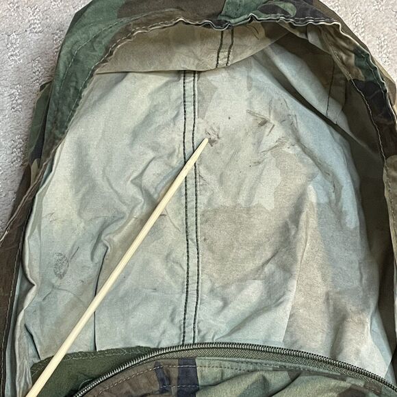 Mens Camo Jacket Medium Tactical Field Coat Army Military Gorpcore Utility - Picture 3 of 10